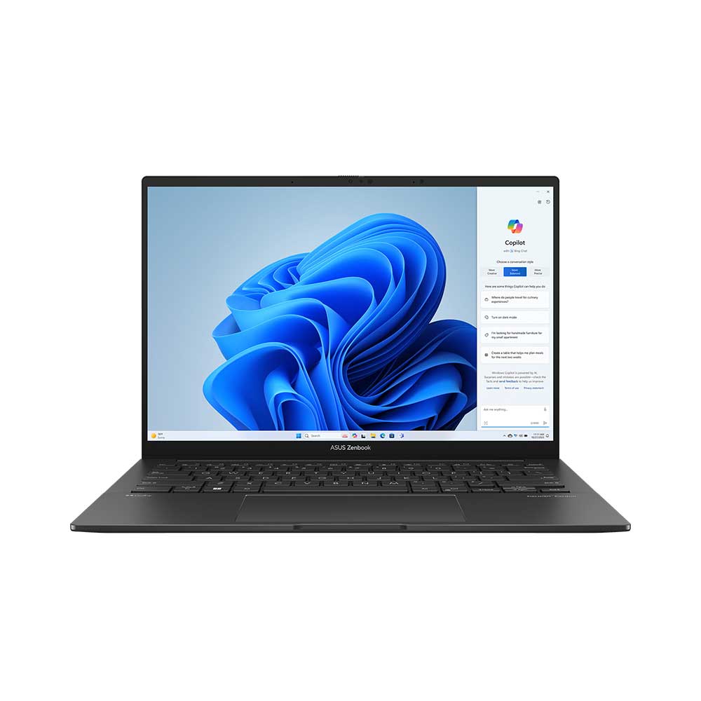 Asus Zenbook Q415M Laptop - Intel Core Ultra 5 125H, 14" FHD OLED Touchscreen, 8GB RAM, 512GB SSD, Windows 11 | Premium Design