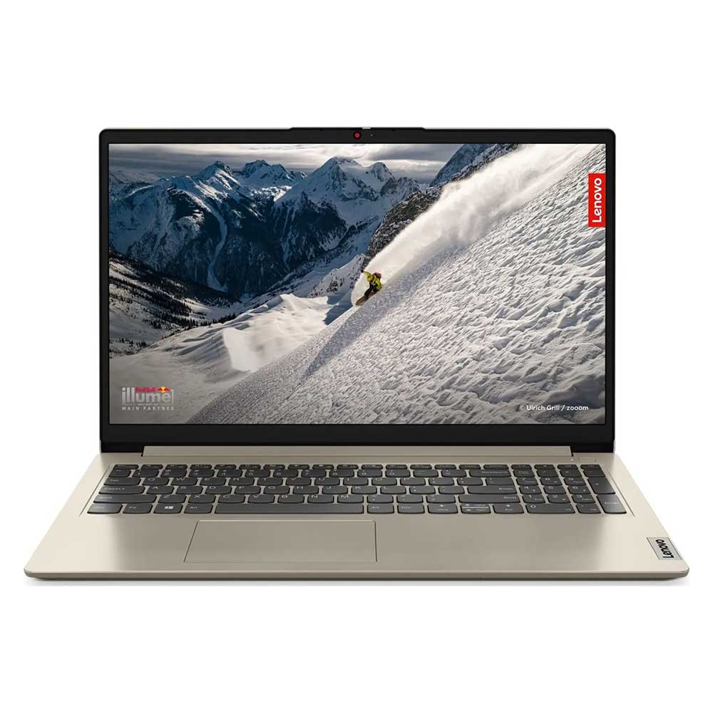 Lenovo IdeaPad 1 15AMN7 Laptop - AMD Ryzen 5 7520U, 15.6" FHD Display, 8GB RAM, 512GB SSD | Lightweight & Efficient